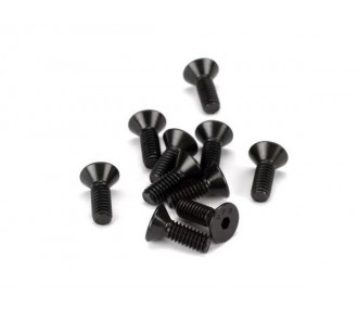 Piezas coche RC - LOSI - Tornillos 8-32 x 1/2 FH (10) - FLASH RC