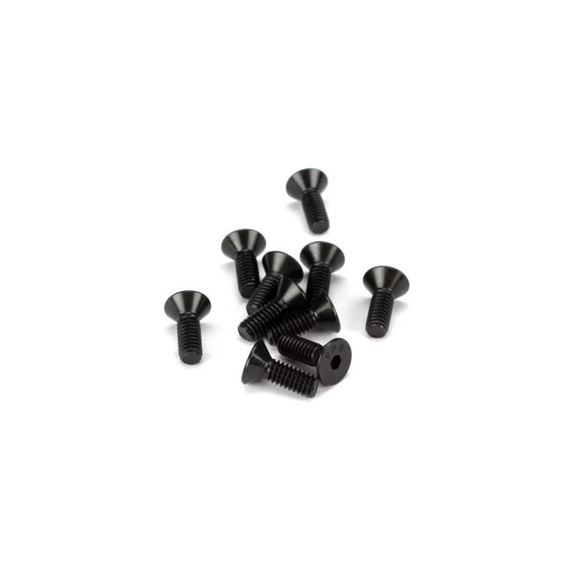 Ersatzteile RC-Cars - LOSI - 8-32 x 1/2 FH Schraube (10) - FLASH RC