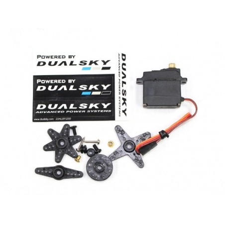 Servi - Mini servo analogico Dualsky AS82MG (13g, 1,5kg/cm, 0,10s/60°) - RC FLASH