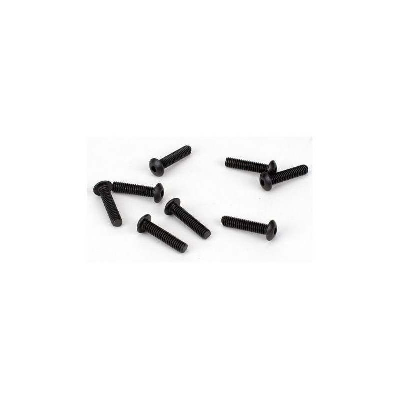 LOSI - 8-32 x 3/4 BH Vis (8) - FLASH RC