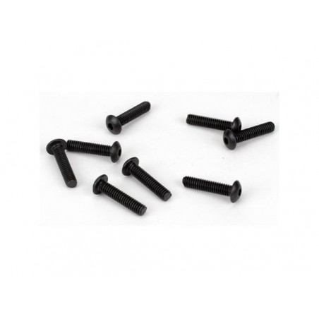 RC car parts - LOSI - 8-32 x 3/4 BH Screws (8) - FLASH RC