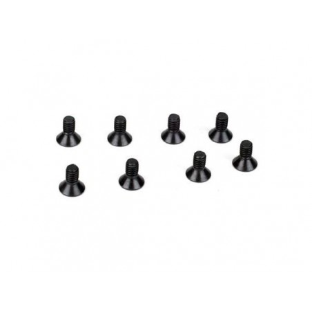 Piezas coche RC - LOSI - Tornillos 8-32 x 3/8 FH (8) - FLASH RC
