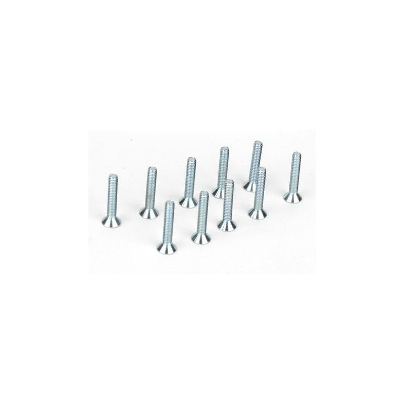 LOSI - 5-40 x 3/4 FH Vis (10) - FLASH RC