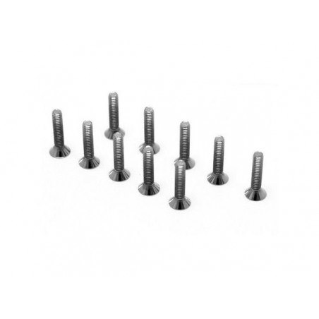LOSI - 5-40 X 5/8 Vis tête plates (10) - FLASH RC