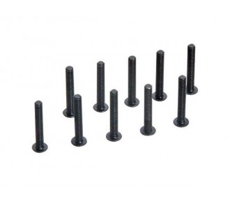 Recambios para coches RC - LOSI - Tornillos CHC paso inverso 5-40x20mm - FLASH RC