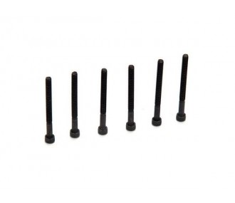 Piezas coche RC - LOSI - Vix CHC 4-40x1-1/4 (6) - FLASH RC