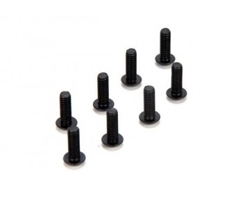 Spare parts for RC cars - LOSI - CHC screws 8-32x1/2 (8) - FLASH RC