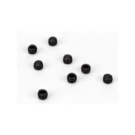 Piezas de repuesto para coches RC - LOSI - 8-32 x 1/8 Tornillo puntiagudo extremo plano-8 - FLASH RC