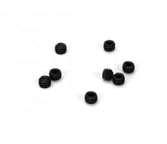 Piezas de repuesto para coches RC - LOSI - 8-32 x 1/8 Tornillo punta copa(8) - FLASH RC