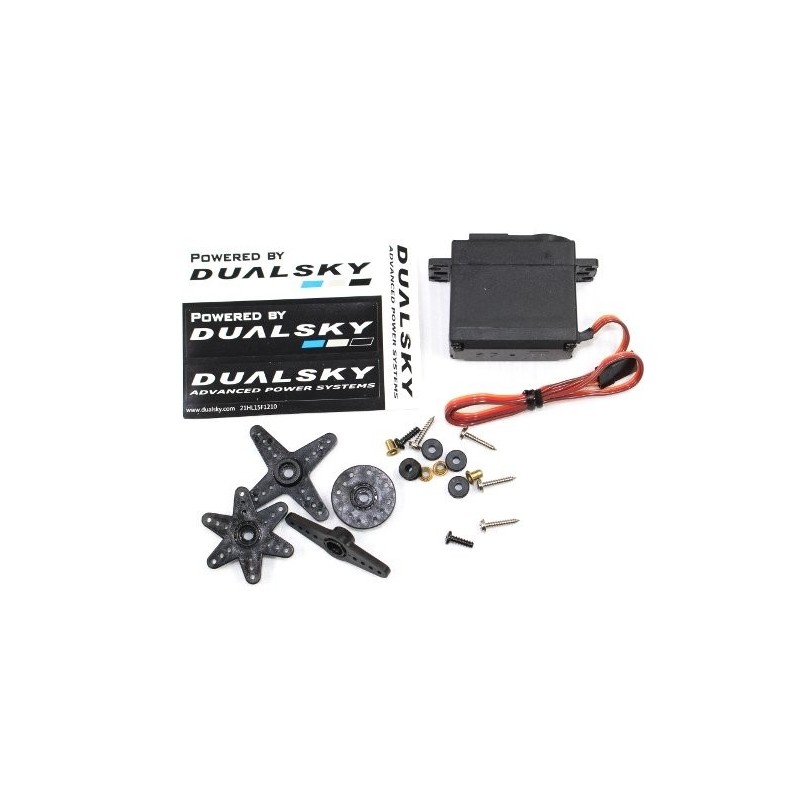 Servos - Dualsky AS549 Standard Analog Servo (40g, 6.0kg/cm, 0.14s/60°) - RC FLASH