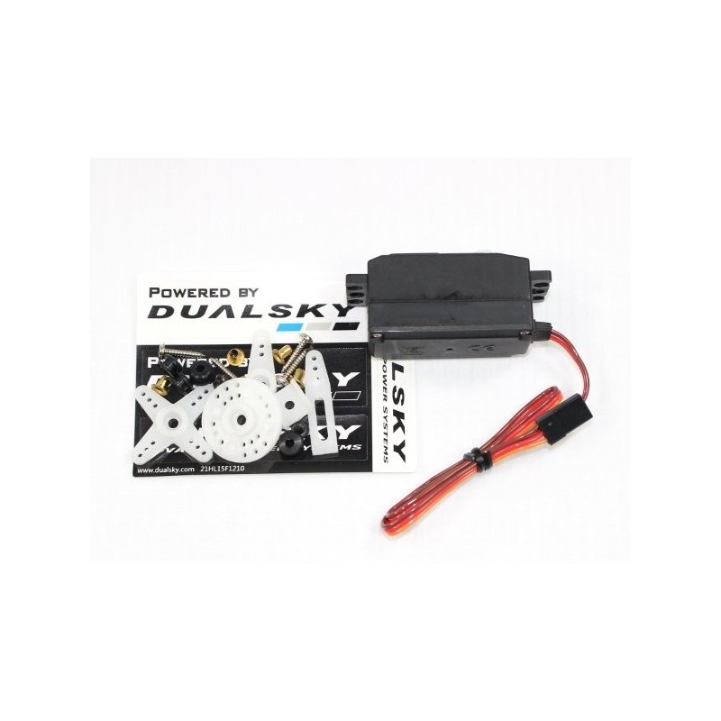 Servos - Dualsky AS700 analog servo train (30g, 7.5kg/cm, 0.35s/60°) - FLASH RC