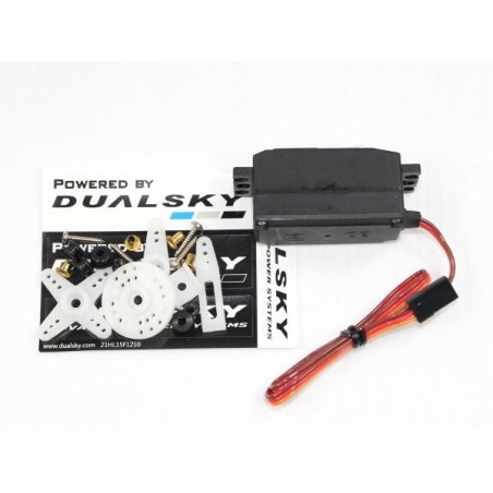 Servos - Dualsky AS700 analog servo train (30g, 7.5kg/cm, 0.35s/60°) - FLASH RC