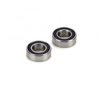 LOSI - Roulements 6x12x4 flasques nylon (2) : Ten-T - FLASH RC
