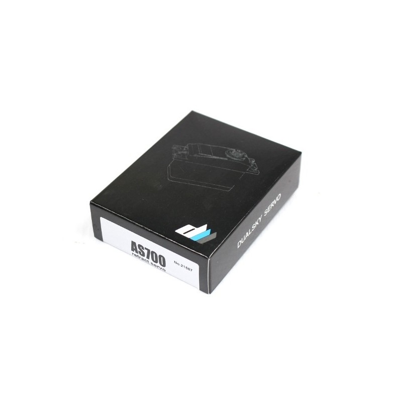 Servo analogique train Dualsky AS700 (30g, 7.5kg/cm, 0.35s/60°) - FLASH RC