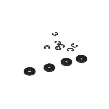 LOSI - Mini 8IGHT -Set de pistons d amortisseurs - FLASH RC