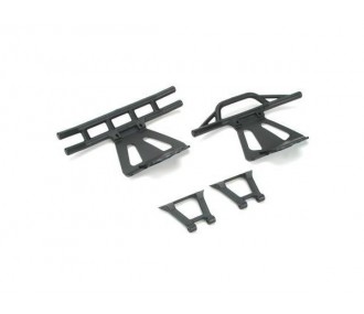 Spare parts for RC cars - LOSI - LST/LST2/AFT/MUG/MGB - Front and rear bumpers & spacers - FLASH RC