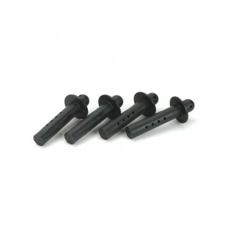 LOSI - LST/LST2/AFT/MUG/MGB -Support de carr. Av./ arr./ viss. - FLASH RC