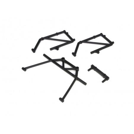 Spare parts for RC cars - LOSI - 5ive-T - Fender and rear arch support (4) - FLASH RC