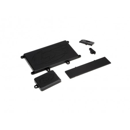 Piezas de repuesto para coches RC - LOSI - 5ive-T - Tapa de la placa de radio - FLASH RC