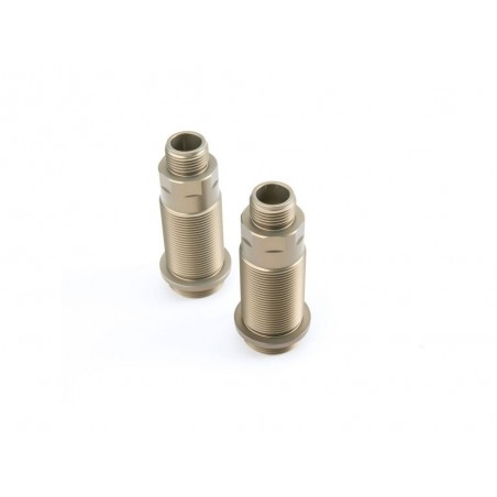 Recambios para coches RC - LOSI - 5ive-T - Cuerpo amortiguador trasero, anodizado duro (2) - FLASH RC