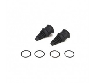 LOSI - 5ive-T-Soufflets de cardan central avec clips - FLASH RC