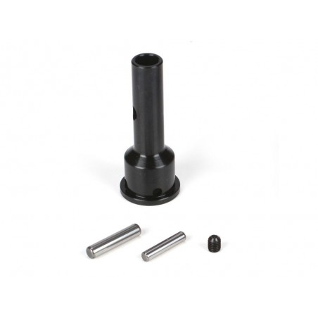 Spare parts for RC cars - LOSI - 5ive-T - Front and rear wheel axle with pin (1) - FLASH RC