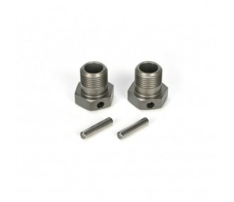 Recambios para coches RC - LOSI - 5ive-T - Rueda delantera/trasera hexagonal (2) - FLASH RC