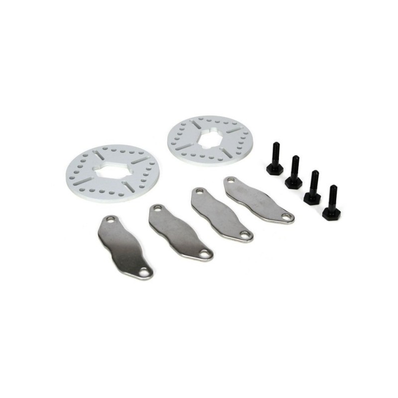 Ersatzteile RC-Cars - LOSI - 5ive-T -Set Bremsscheibe/ Bremsbeläge und Schrauben - FLASH RC