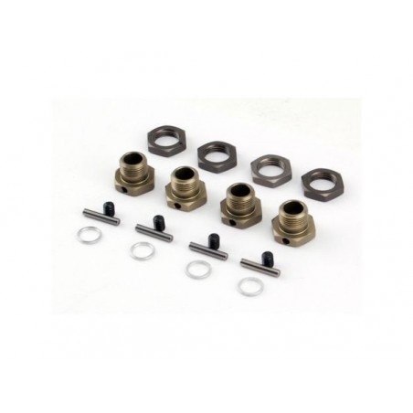 LOSI - LST2/MUG/MGB -17mm Jeux d hexagone de roues (4) - FLASH RC