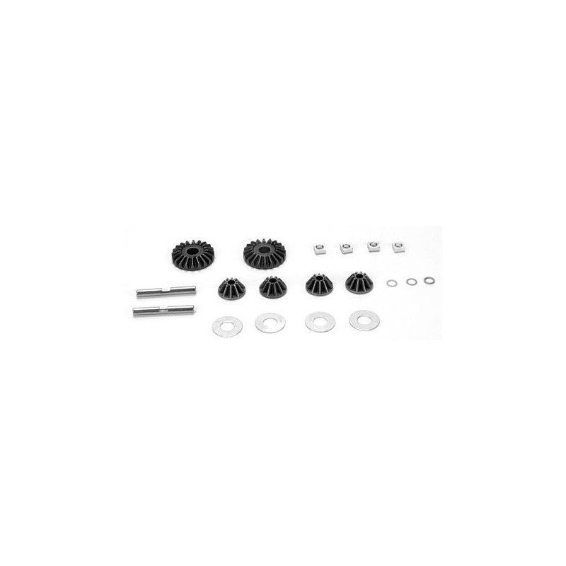 Piezas coche RC - LOSI - Ten-T - Diferencial con accesorios - FLASH RC