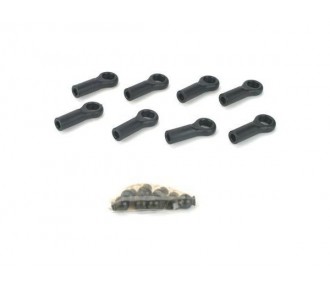 Recambios para coches RC - LOSI - LST/LST2/AFT/MGB - Rótulas (8) - FLASH RC