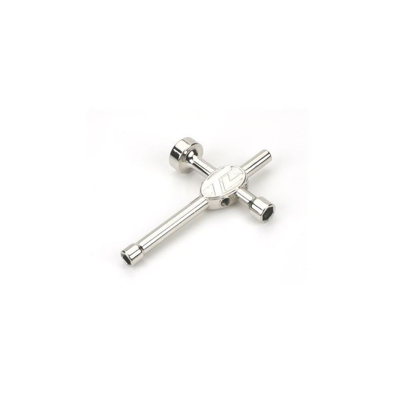 Spare parts for RC cars - LOSI - LST2/AFT/MGB - Steel cross key (17mm/10mm/8mm/1/4) - FLASH RC