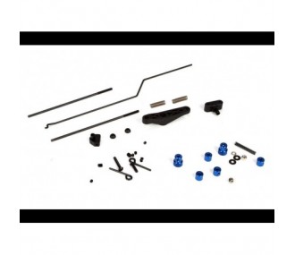 Ricambi per auto RC - LOSI - 5ive-T - Set di leveraggi acceleratore/freno - FLASH RC