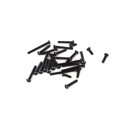 Spare parts for RC cars - LOSI - 5ive-T - Set of M4 pan head screws (27) - FLASH RC
