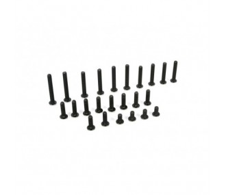 LOSI - 5ive-T -Assortiment de vis à tête bombée M5 (24) - FLASH RC