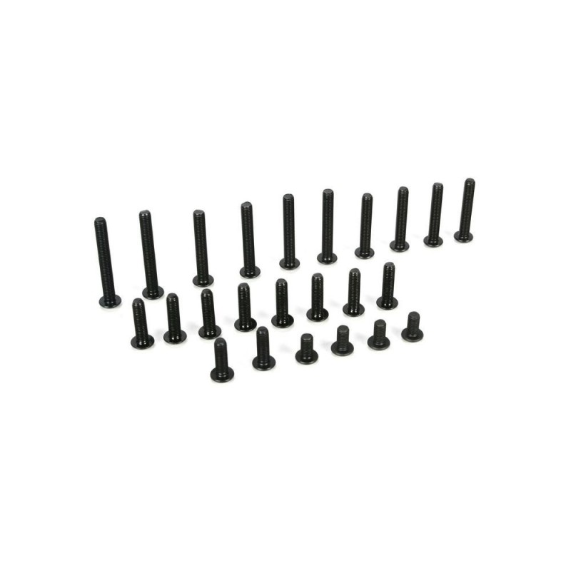 LOSI - 5ive-T -Assortiment de vis à tête bombée M5 (24) - FLASH RC