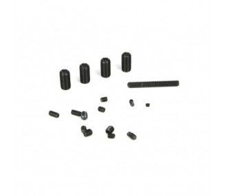 LOSI - 5ive-T -Assortment de vis M3,M4,M5 et M8 (19) - FLASH RC