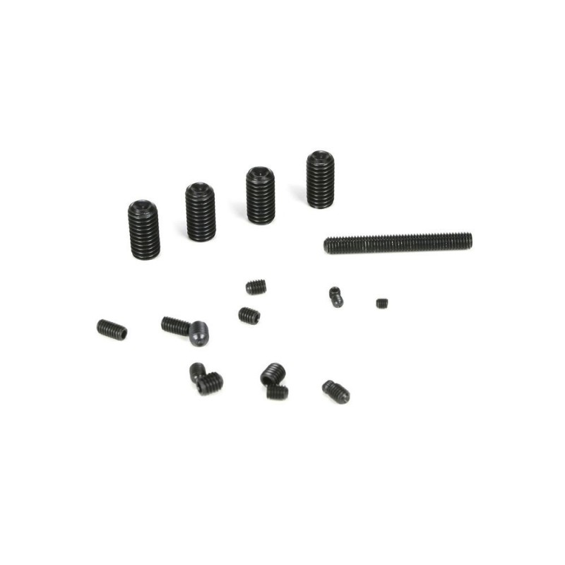 Spare parts for RC cars - LOSI - 5ive-T -Assortment of screws M3,M4,M5 and M8 (19) - FLASH RC