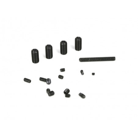 Ersatzteile RC-Cars - LOSI - 5ive-T -Assortment von Schrauben M3,M4,M5 und M8 (19) - FLASH RC