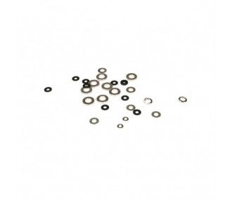 LOSI - 5ive-T -Assortiment de rondelles, 6 tailles (27) - FLASH RC