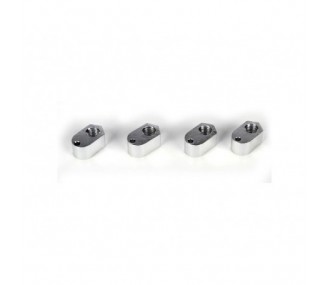 Spare parts for RC cars - LOSI - 5ive-T - Side inserts for roll cage nuts - FLASH RC