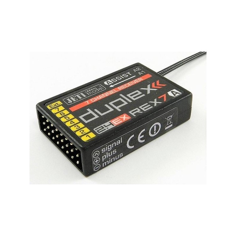 JETI - REX 7 ASSIST Receptor dúplex 2.4EX JETI - FLASH RC