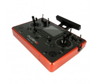 Radiocommandes - Jeti DC-16 G2 Carbon Line Red Multimode 2.4Ghz + R10 - FLASH RC
