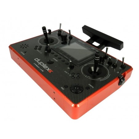 Funkfernsteuerung - Jeti DC-16 G2 Carbon Line Red Multimode 2.4Ghz + R10 - FLASH RC