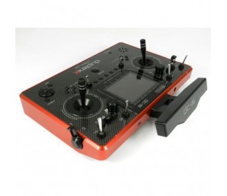 Funkfernsteuerung - Jeti DC-16 G2 Carbon Line Red Multimode 2.4Ghz + R10 - FLASH RC 2