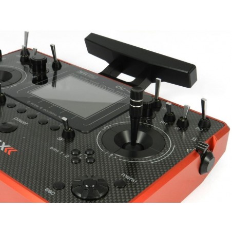 Radiocomandi - Jeti DC-16 G2 Carbon Line Red Multimode 2.4Ghz + R10 - FLASH RC