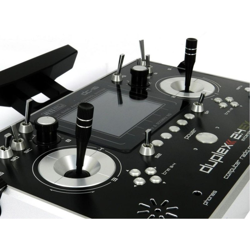 Radiocomandi - Jeti DC-16 G2 Silver Multimode 2.4Ghz - FLASH RC