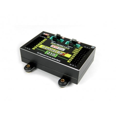 Box (Powerbox, Emcotec, Jeti, ...) - Central Box 210 Duplex 2.4EX + 2x Rsat2 + 1x RC switch - Jeti - FLASH RC