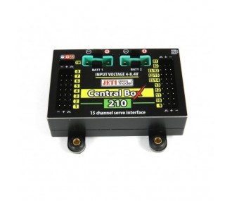 Box (Powerbox, Emcotec, Jeti, ...) - Central Box 210 Duplex 2.4EX + 2x Rsat2 + 1x interrupteur magnétique - Jeti - FLASH RC 2