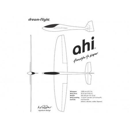 Crochets de remorquage & treuillage - Ahi env.1,20m DREAM FLIGHT - FLASH RC
